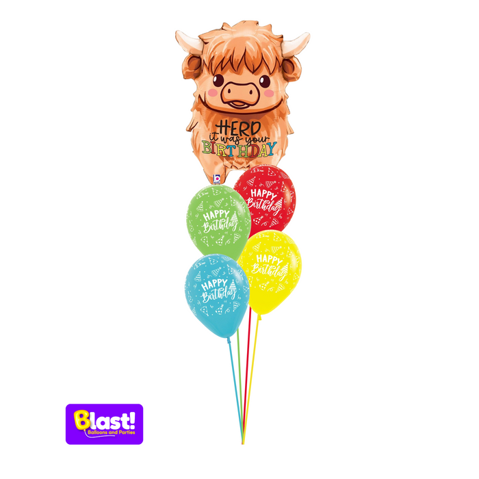 Highland Cow Birthday