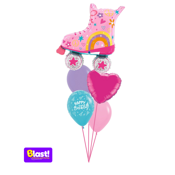Roller Skate Balloon Bouquet