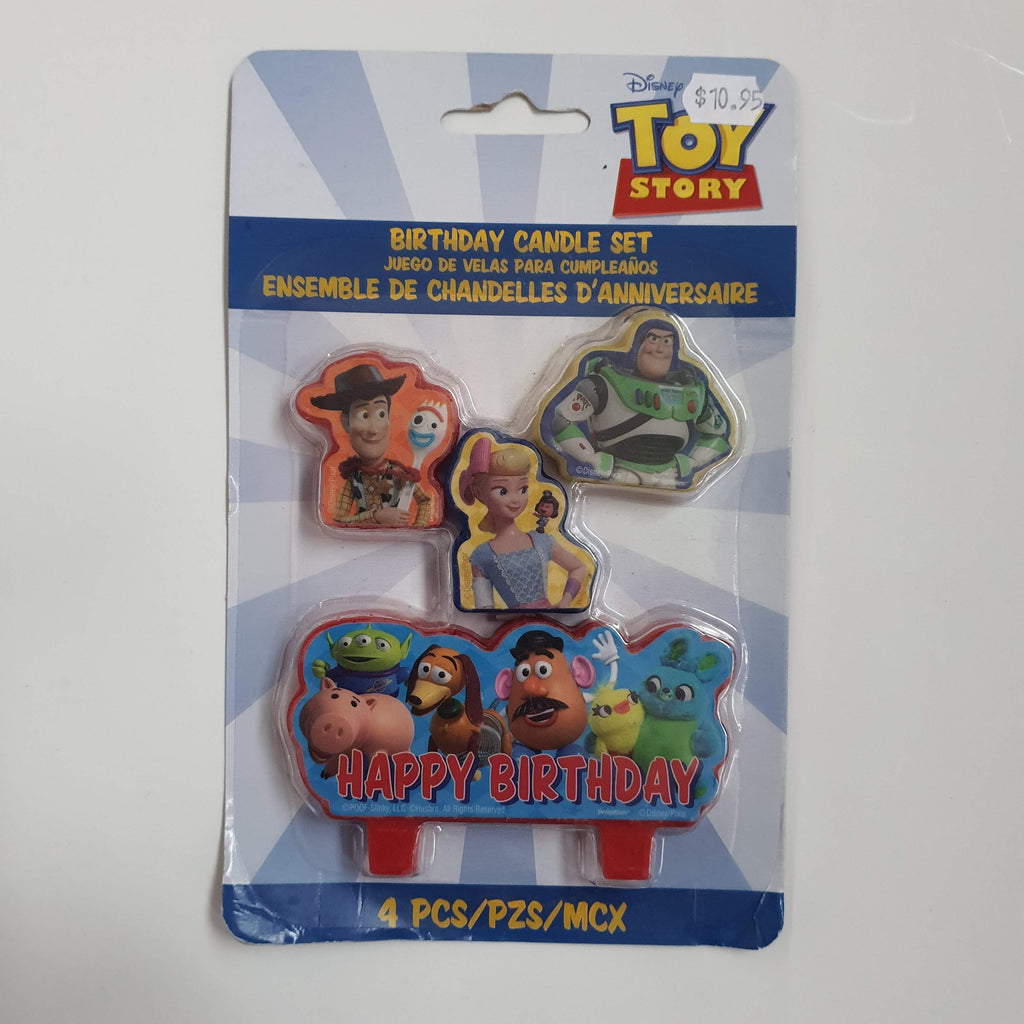 TOY STORY BIRTHDAY CANDLE SET
