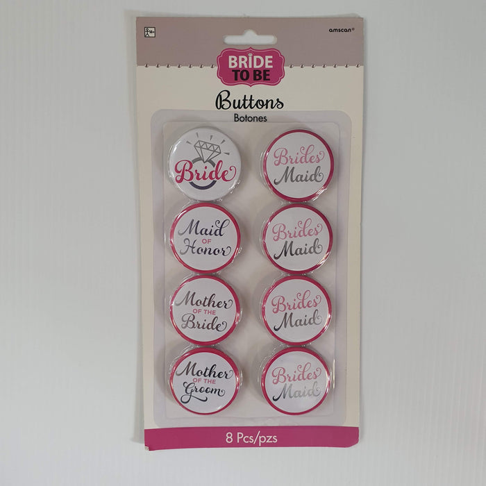 BRIDE TO BE BUTTONS